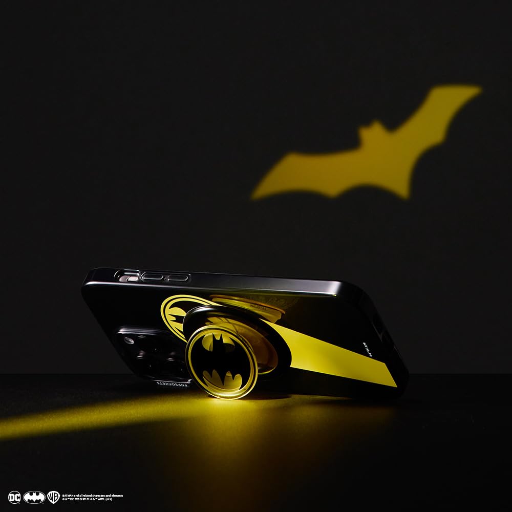 Foto 7 pulgar | Agarre Para Teléfono Popsockets, Redondo, Compatible Con Magsafe, Wb Batman - Venta Internacional.