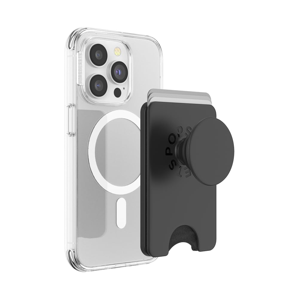 Foto 1 | Cartera Para Teléfono Popsockets Con Agarre Expandible Para Magsafe , Color Negro - Venta Internacional.