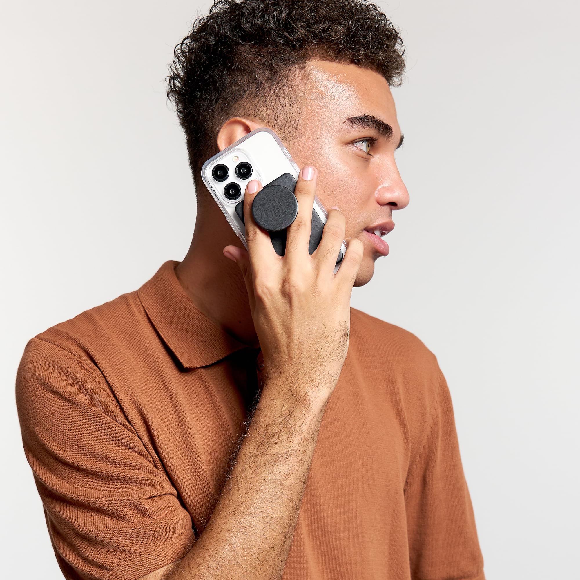 Foto 4 | Cartera Para Teléfono Popsockets Con Agarre Expandible Para Magsafe , Color Negro - Venta Internacional.