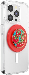 Foto 2 | Empuñadura De Teléfono Popsockets Redonda Tomato Rosso Compatible Con Magsafe - Venta Internacional.