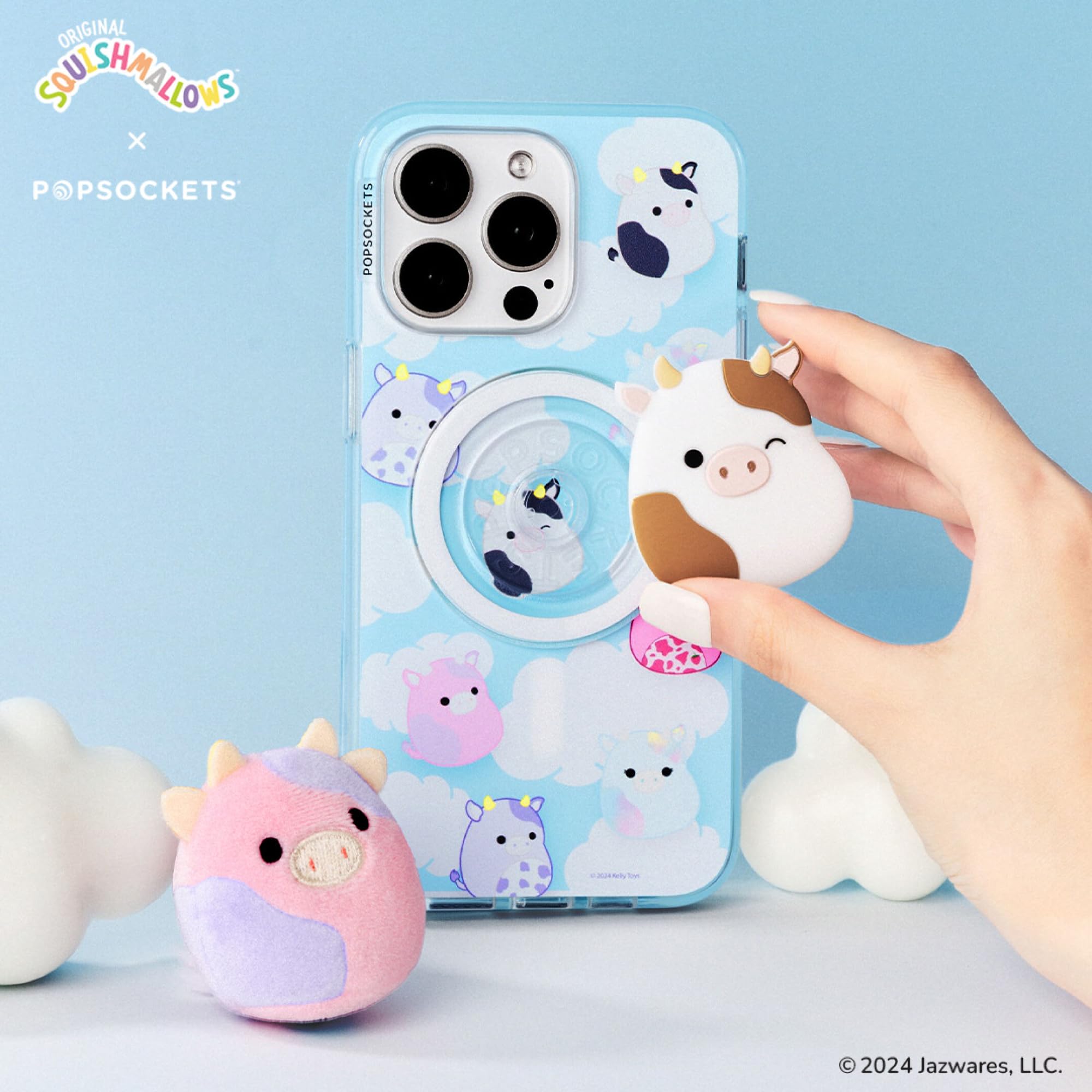 Foto 7 pulgar | Malvaviscos Redondos Popsockets Con Empuñadura Para Teléfono Ronnie - Venta Internacional.