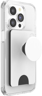 Foto 3 | Cartera De Teléfono Popsockets Popwallet Blanca Y Negra Para Tarjetas - Venta Internacional.