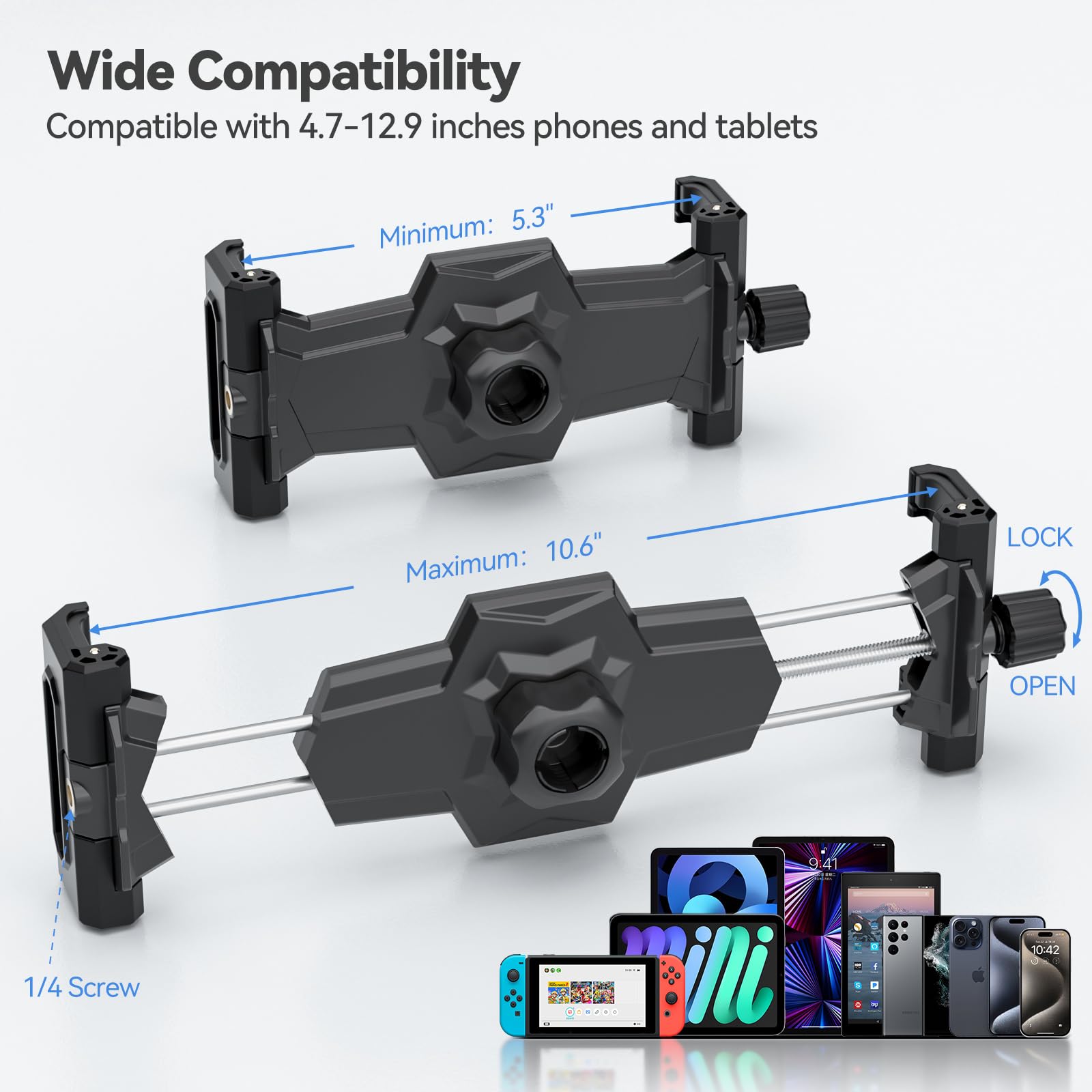 Foto 8 pulgar | Soporte Para Tableta Kdd Airplane Ajustable Travel Tesla - Venta Internacional.