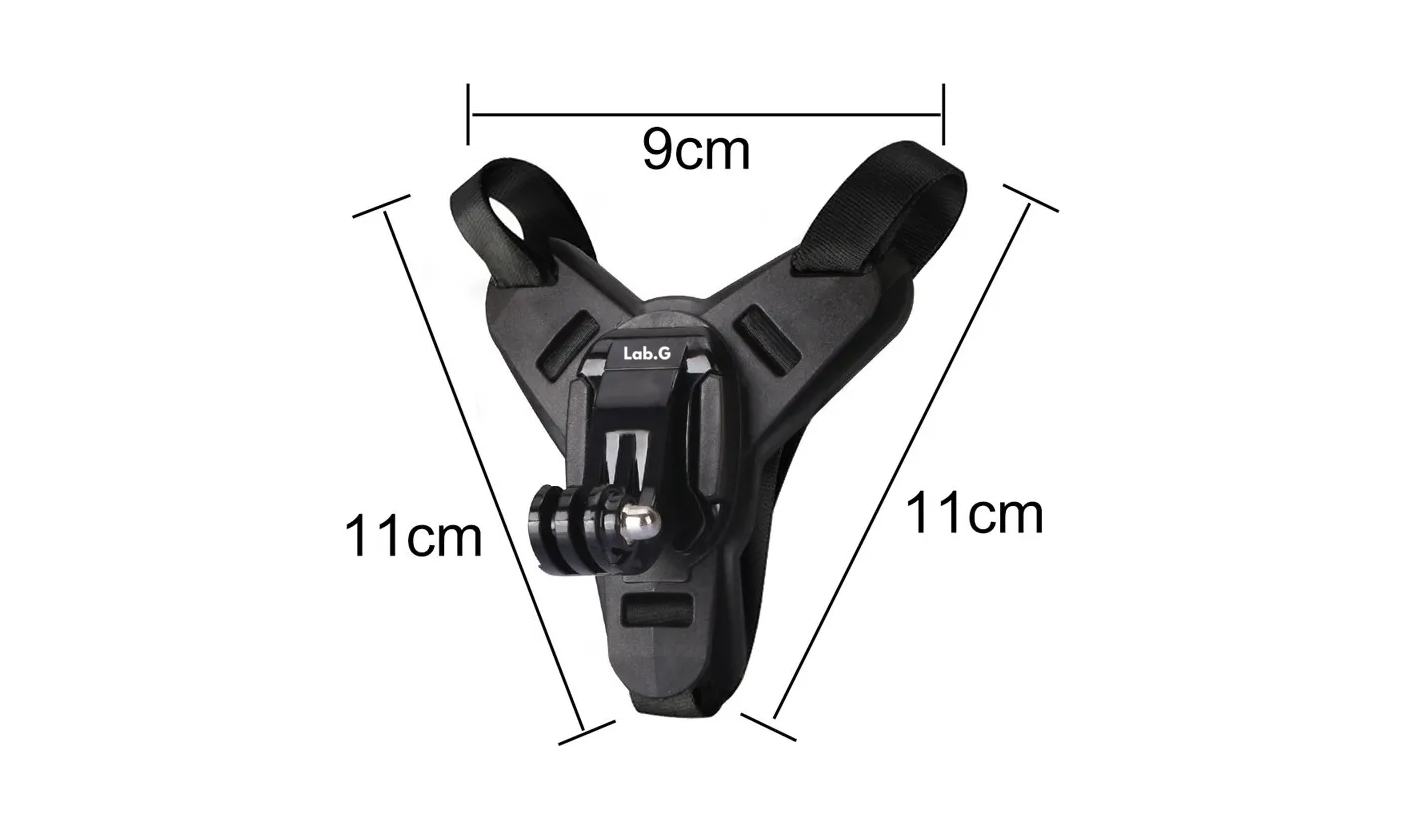 Foto 4 pulgar | Arnes Base Soporte Casco Moto Para Iphone/gopro