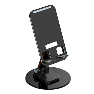 Foto 1 | Soporte De Celular/tablet Roadtrip De Escritorio Rotación 360° Plástico/aluminio Negro