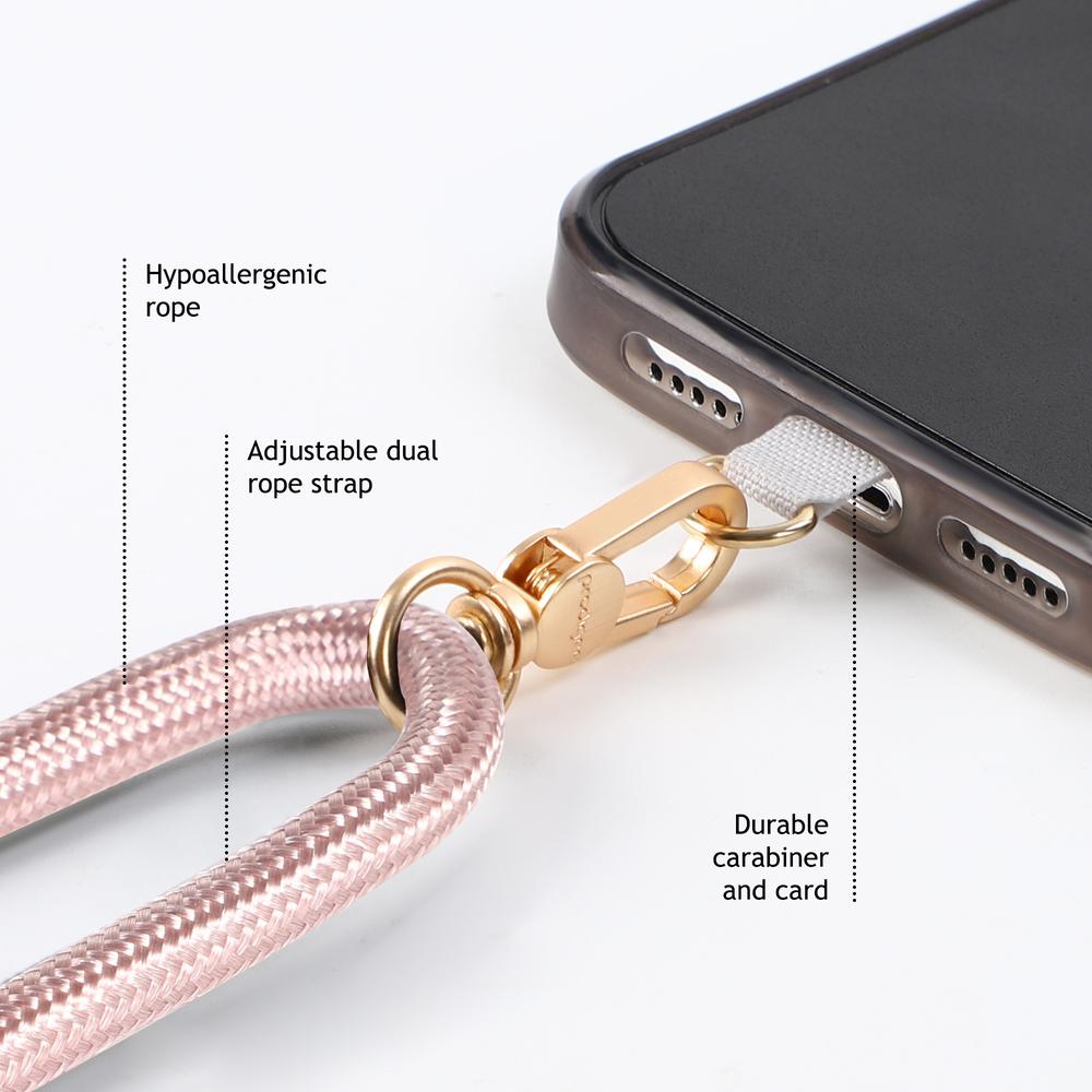 Foto 4 pulgar | Correa Cruzada Prodigee STP-GO-RSE-GLD color Rosa Ajustable y Desmontable
