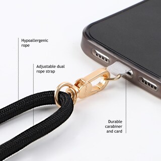 Foto 4 | Correa Cruzada Ajustable Y Desmontable -negro
