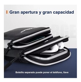 Foto 2 | Bolsa de Brazo para Correr Oribox Negro