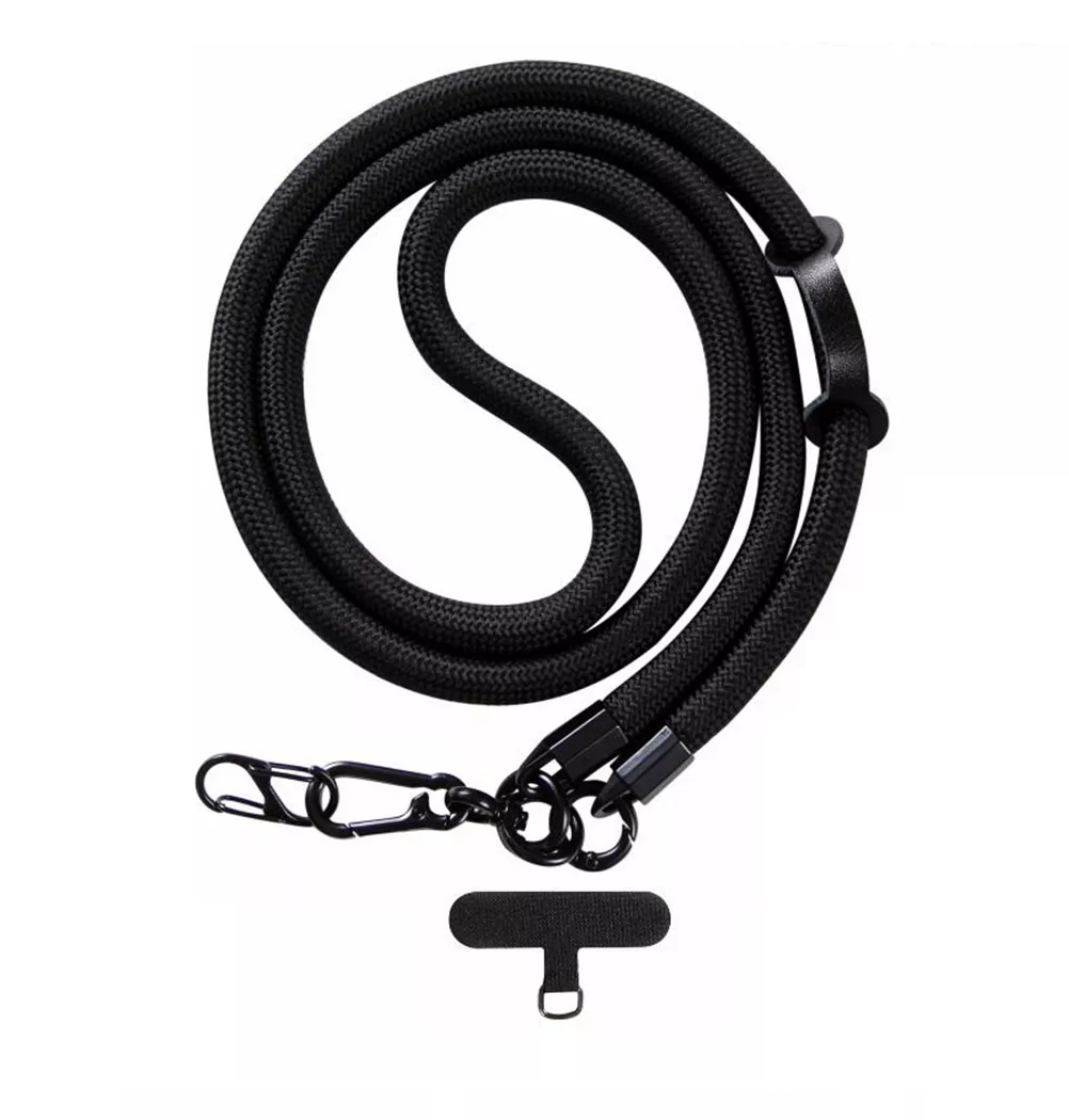 Foto 1 | Colgantes Y Correas Celular Cuerpo Cruzado Ajustable 10mm Negro