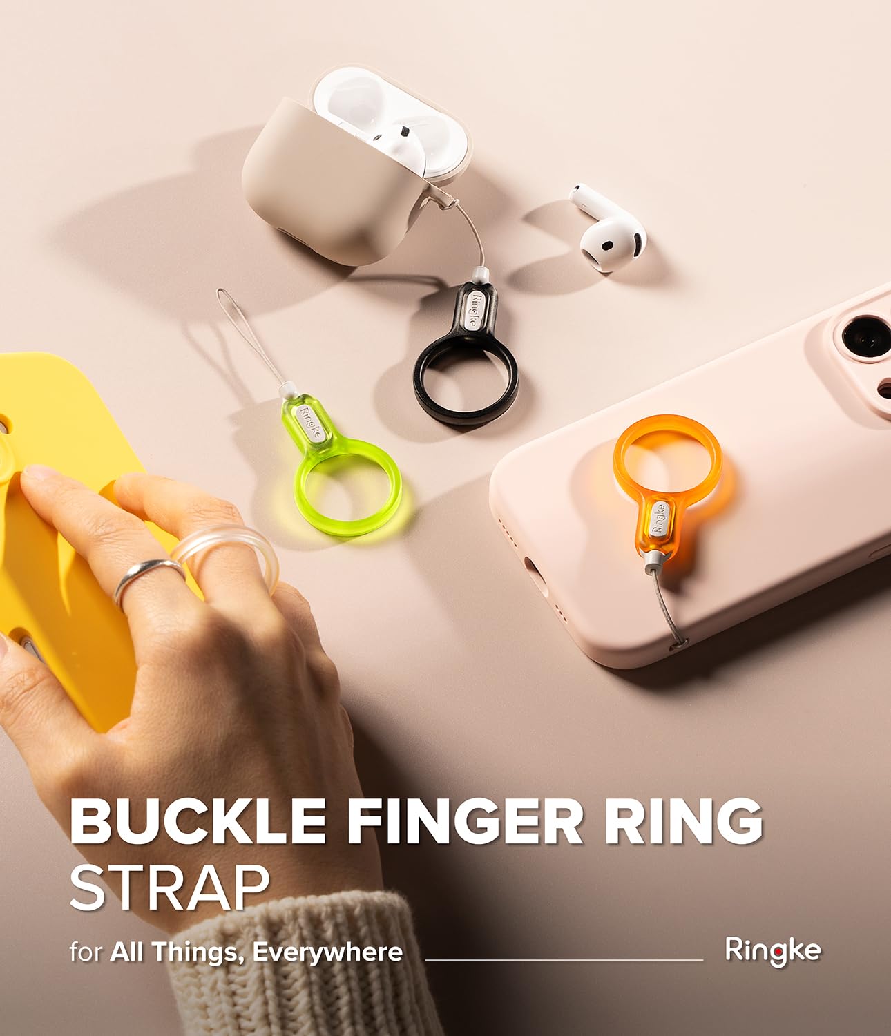 Foto 3 pulgar | Correa Anular Para Dedo, Hebilla En Forma De Anillo Para Cámara Y Teléfono - Venta Internacional.