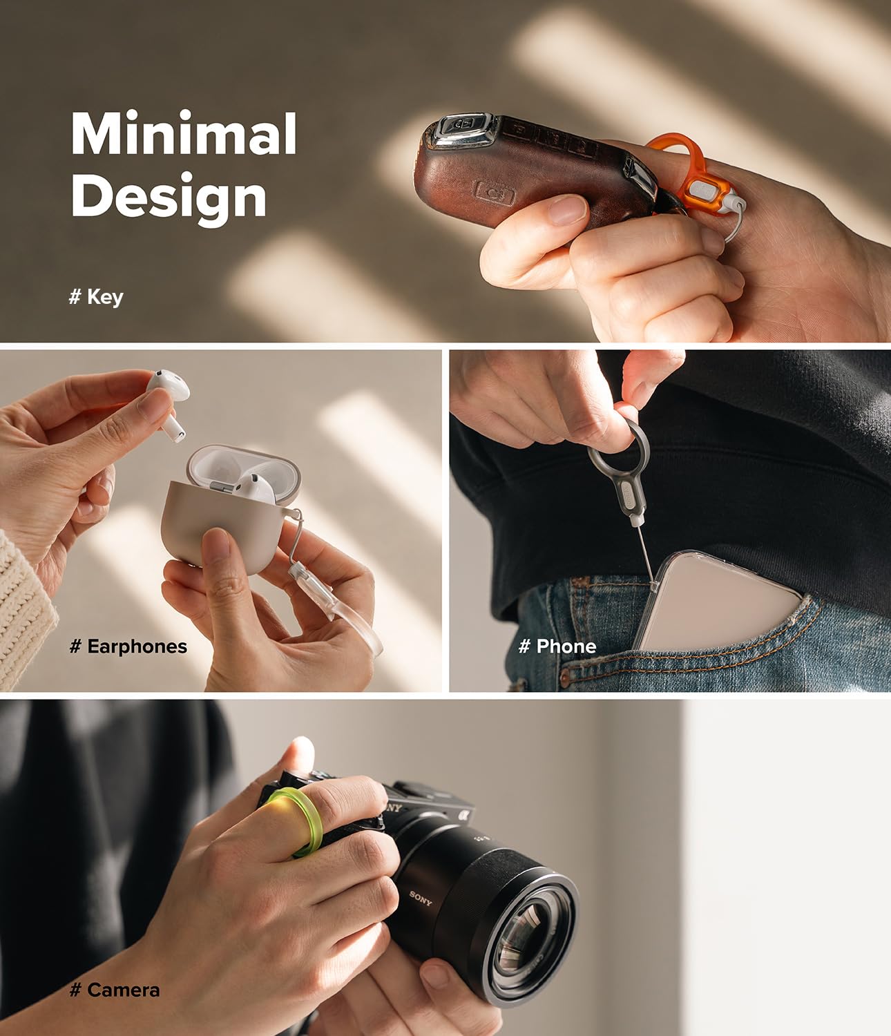 Foto 4 pulgar | Correa Anular Para Dedo, Hebilla En Forma De Anillo Para Cámara Y Teléfono - Venta Internacional.