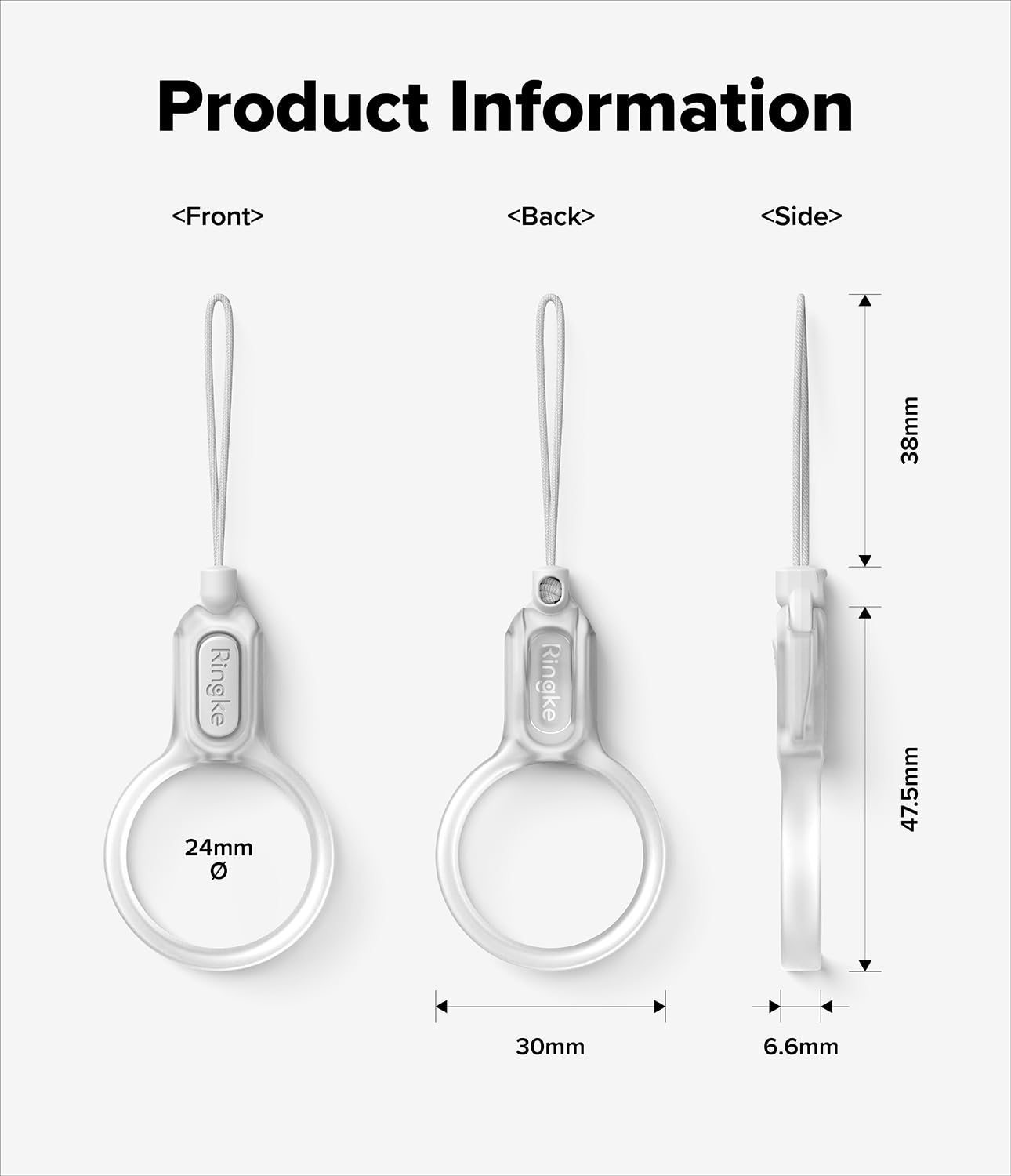 Foto 7 pulgar | Correa Anular Para Dedo, Hebilla En Forma De Anillo Para Cámara Y Teléfono - Venta Internacional.