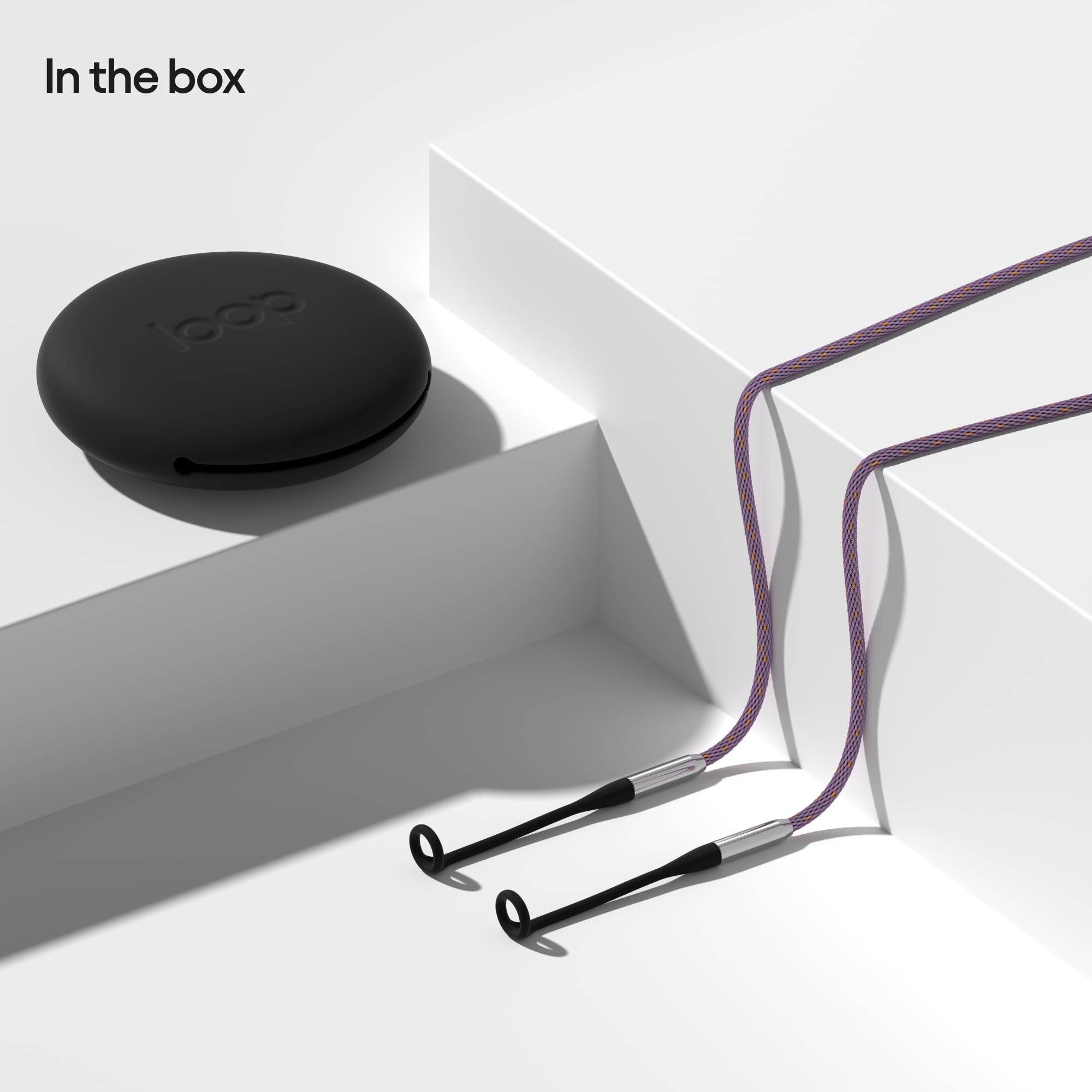 Foto 5 | Cable De Conexión De Seguridad Loop Link Para Tapones Auditivos Loop, Color Lila - Venta Internacional.