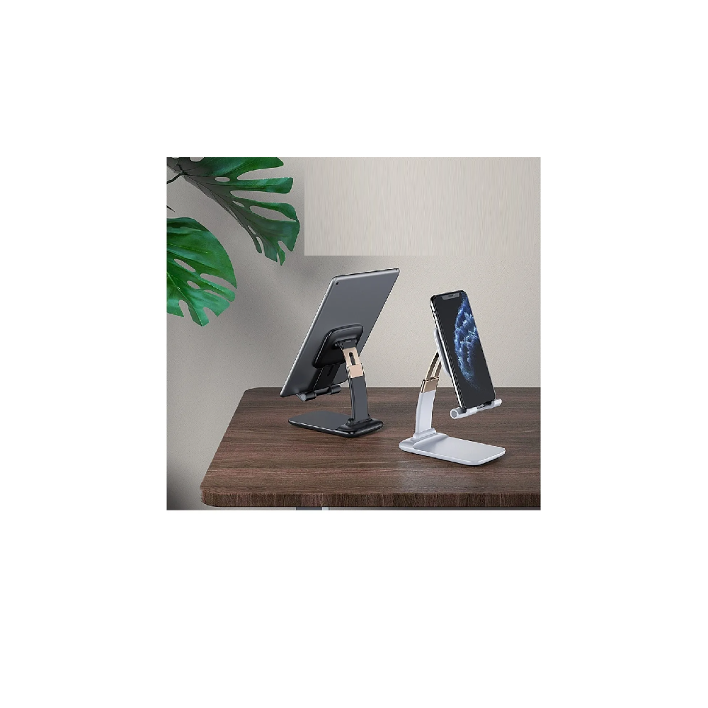 Foto 4 pulgar | Base Soporte para Celular Tablet Ajustable Escritorio Mesa Malubero color Negro