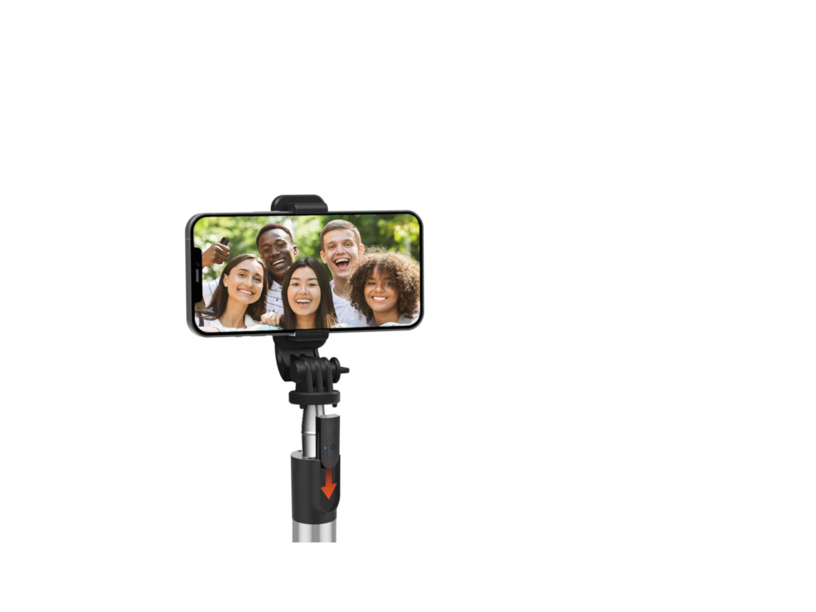 Foto 4 pulgar | Tripie + Selfie Stick Hypergear Snapshot Inalámbrico color Negro