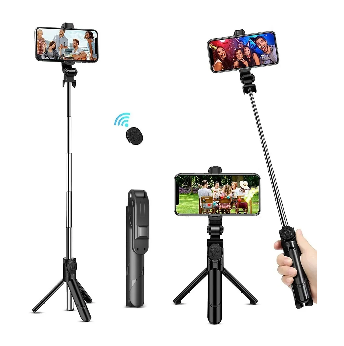 Foto 2 | Palo Selfie Eo Safe Imports Esi-029 con Control Bluetooth color Negro