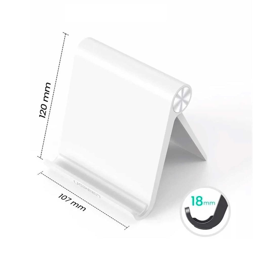 Foto 7 pulgar | Soporte Ugreen Base Universal color Blanco para Teléfono O Tablet