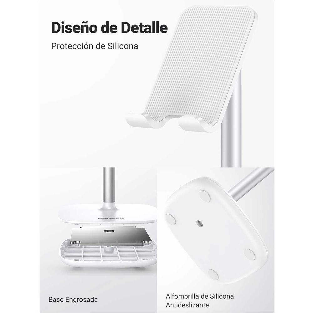 Foto 5 pulgar | Soporte Ugreen Base Universal para Teléfono O Tablet color Blanco