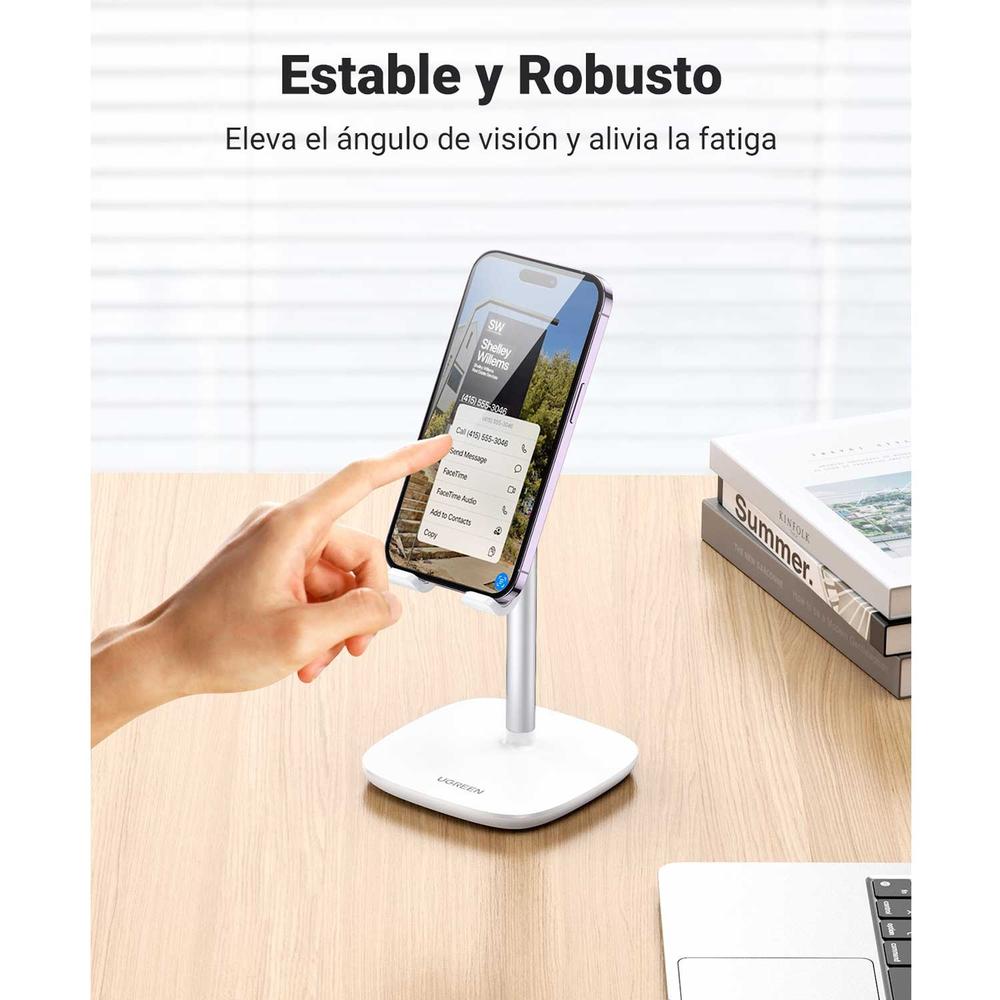 Foto 7 pulgar | Soporte Ugreen Base Universal para Teléfono O Tablet color Blanco