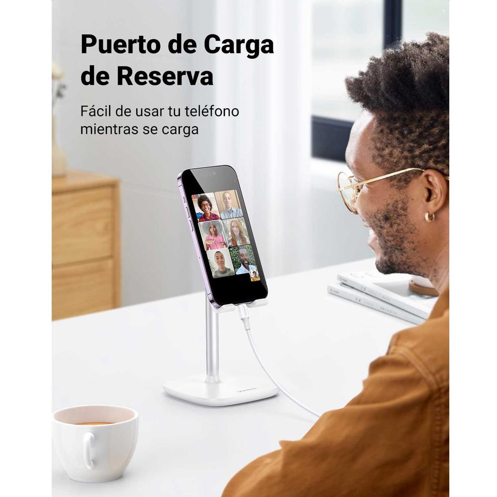 Foto 8 pulgar | Soporte Ugreen Base Universal para Teléfono O Tablet color Blanco