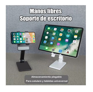 Foto 4 | Soporte de Escritorio Belug Blanco Plegable para Celular