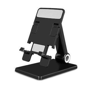 Foto 1 | Soporte de Escritorio BELUG para Celular Plegable y Ajustable Negro