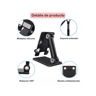 Foto 3 | Soporte de Escritorio para Celular Lab.G Plegable y Ajustable Negro