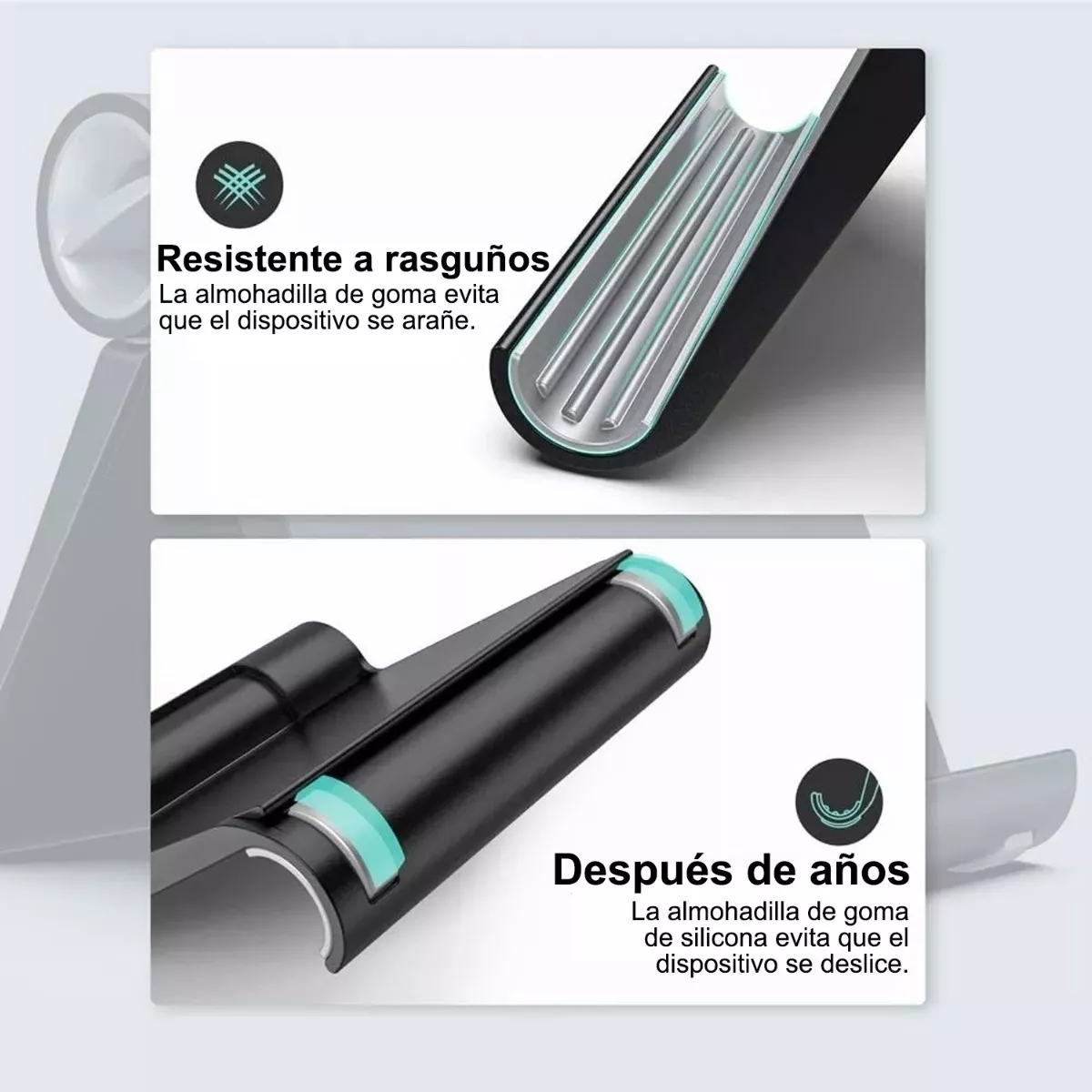 Foto 4 pulgar | Soporte para Celular y Tablet de Escritorio  Eo Safe Imports Esi-11411 2 Piezas