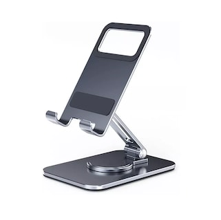 Foto 1 | Soporte Base Para Tableta Y Celulares Rotación 360 Aluminio Negro