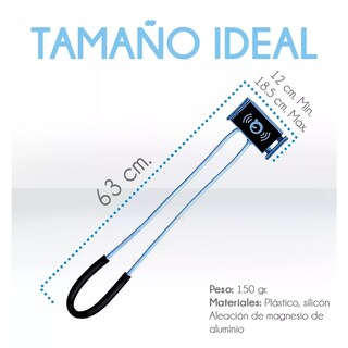 Foto 3 | Soporte Celular Cuello Flexible Auto Eo Safe Imports Esi-14254 Azul