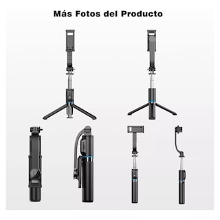 Foto 2 | Palo Para Selfis Trípode Bluetooth Eo Safe Imports Esi-6782 Negro