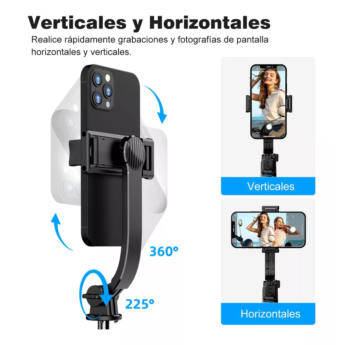 Foto 4 pulgar | Palo Para Selfis Trípode Bluetooth Eo Safe Imports Esi-6782 Negro