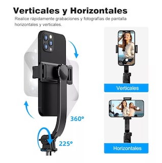 Foto 3 | Palo Para Selfis Trípode Bluetooth Eo Safe Imports Esi-6782 Negro