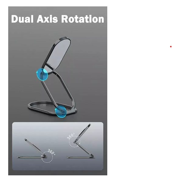 Foto 4 pulgar | Plegable Y Ajustable Soporte De Anillo Para Teléfono Celular Wünd