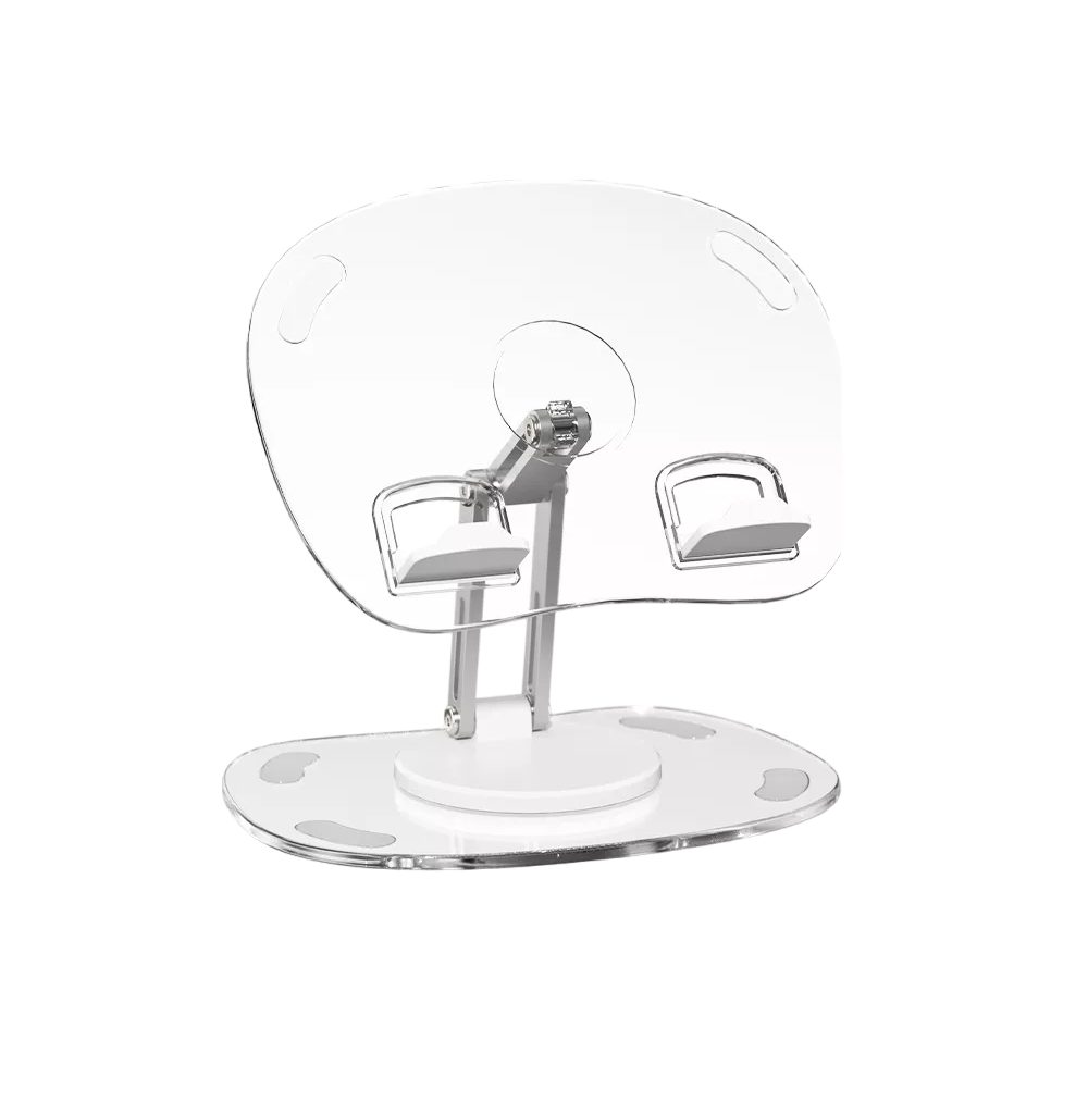 Foto 2 pulgar | Soporte 360 Ajustable Plegable Para Tableta/télefono Transparente