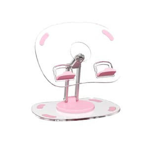 Foto 1 | Soporte 360 Ajustable Plegable Para Tableta/télefono Rosa Transparente
