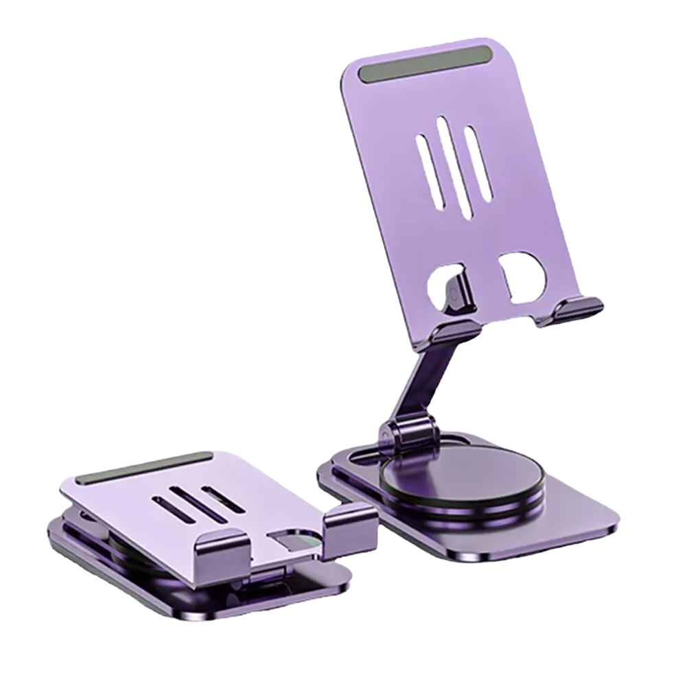Soporte Ajustable De Aluminio Para Teléfono/tablet/consola Violeta
