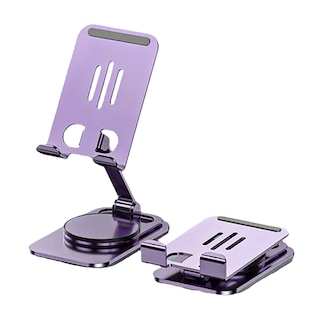 Foto 4 | Soporte Ajustable De Aluminio Para Teléfono/tablet/consola Violeta
