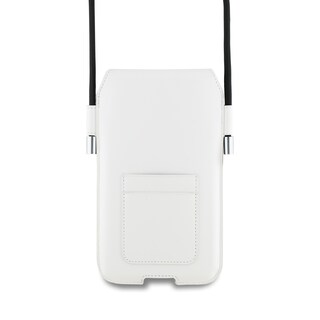 Foto 2 | Cartera Lacoste Universal Monograma - Blanco Original