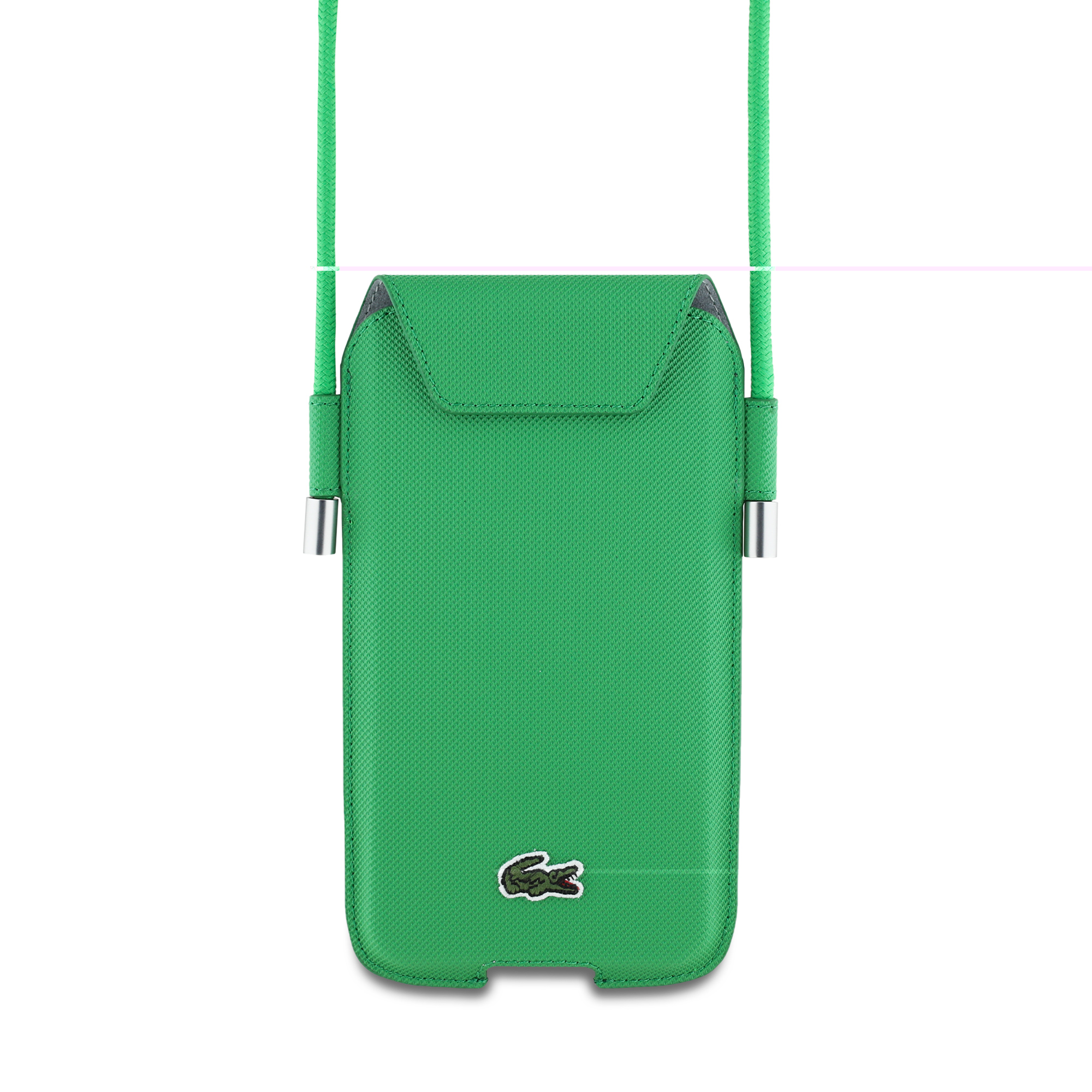 Foto 2 pulgar | Cartera Lacoste Universal Logo Bordado - Verde Original