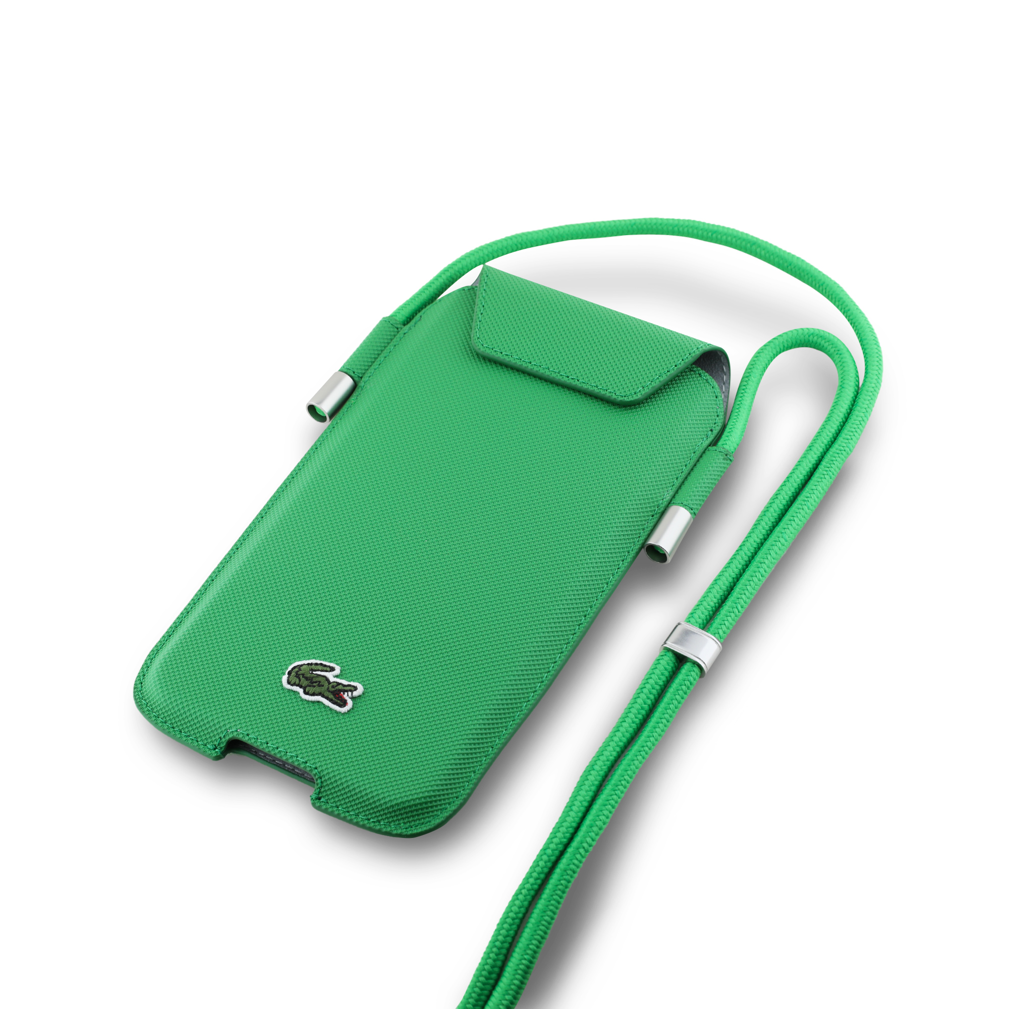 Foto 4 pulgar | Cartera Lacoste Universal Logo Bordado - Verde Original