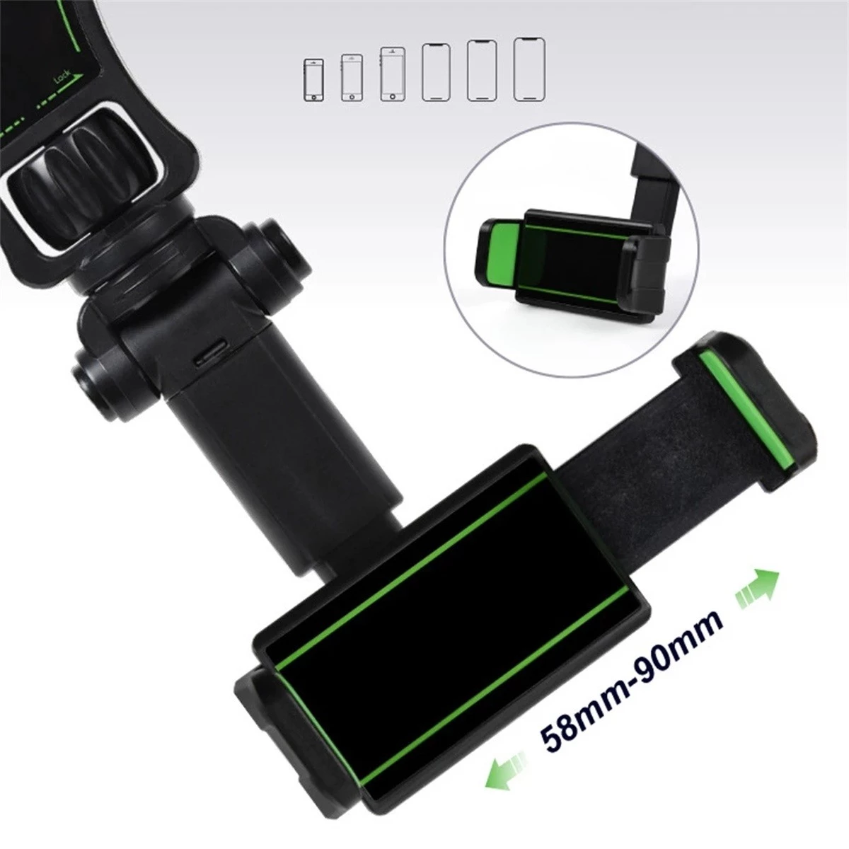 Foto 4 | Soporte Para Teléfono Multi Funcional Para Espejo Retrovisor, Flexible.x