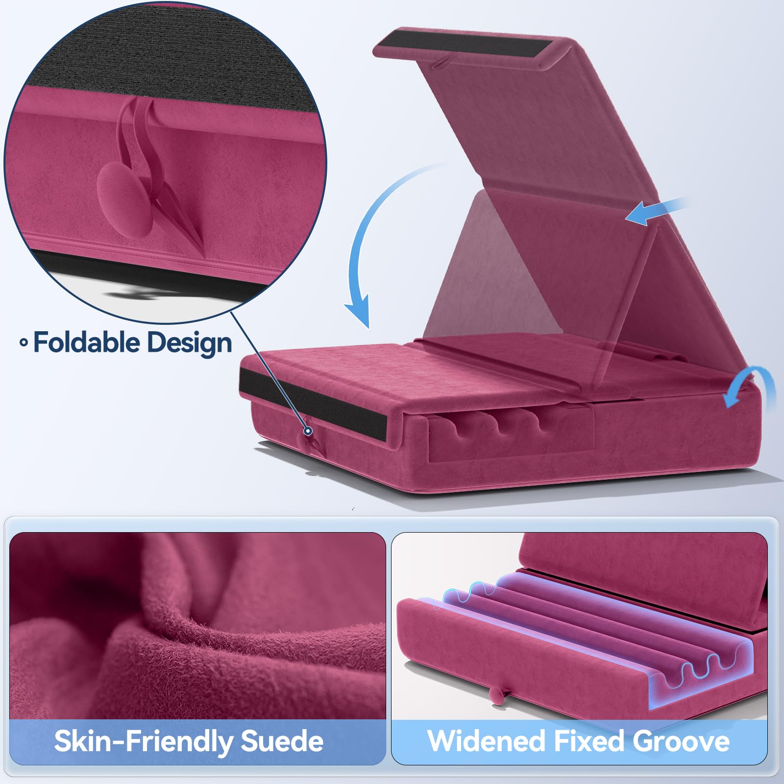 Foto 7 pulgar | Soporte De Almohada Para Tableta Kdd Plegable Para Ipad, Para Regazo, Cama Y Escritorio - Venta Internacional.