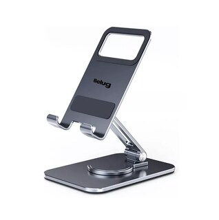 Foto 1 | Soporte Base Para Tableta Y Celulares Rotación 360 Aluminio Negro Belug