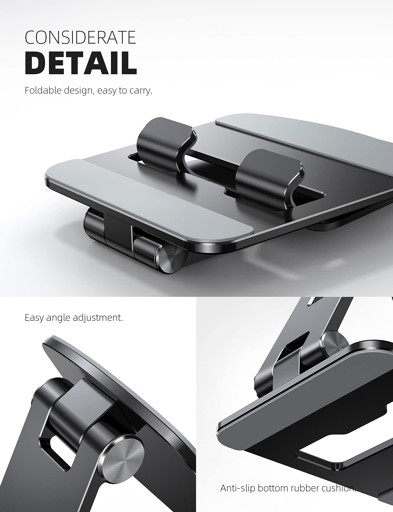 Foto 6 | Soporte Para Tableta Lamicall Soporte Plegable Para Tabletas De 4,7 A 13 Pulgadas - Venta Internacional.