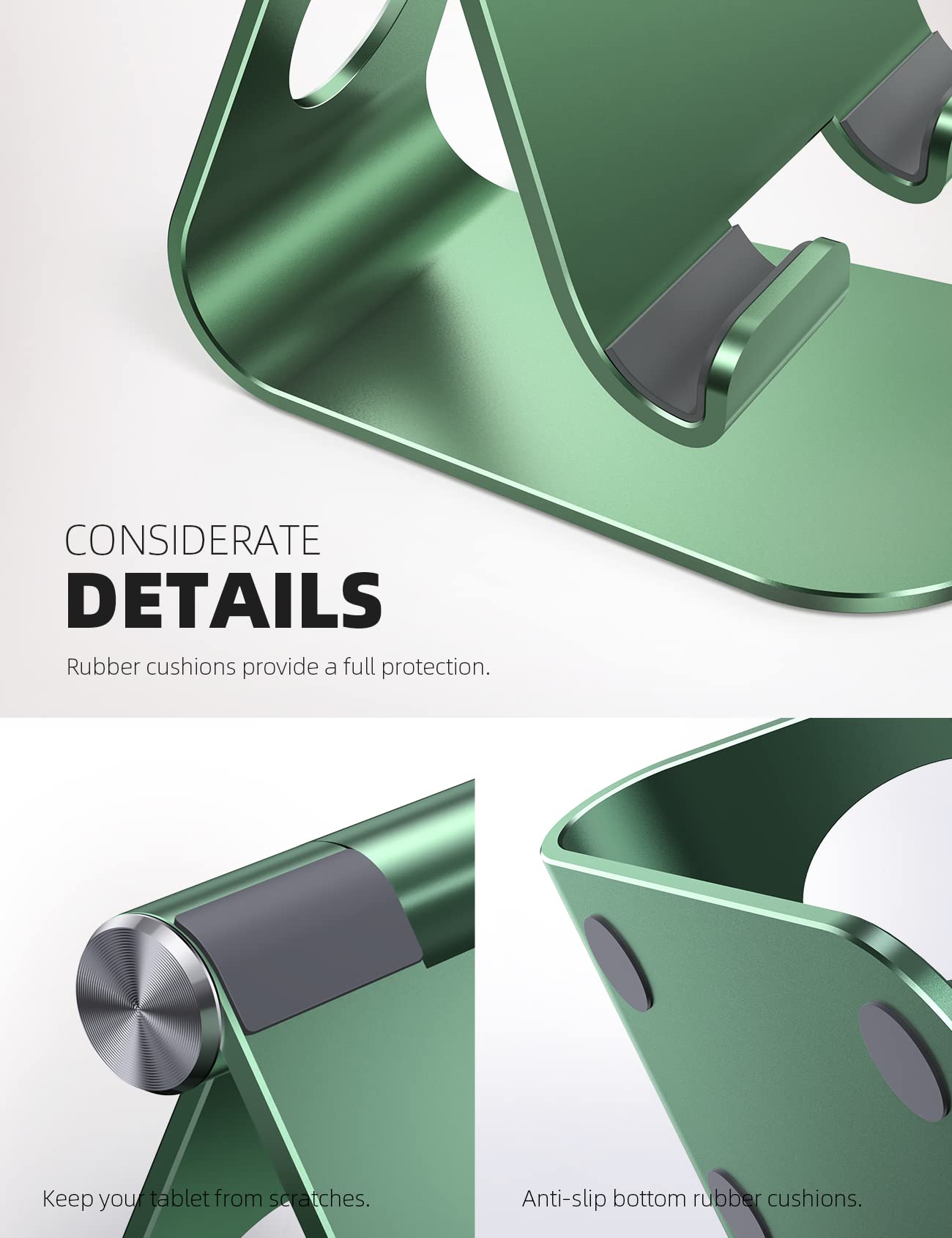 Foto 7 pulgar | Soporte Para Tableta Lamicall, Soporte De Escritorio Ajustable, Color Verde - Venta Internacional.