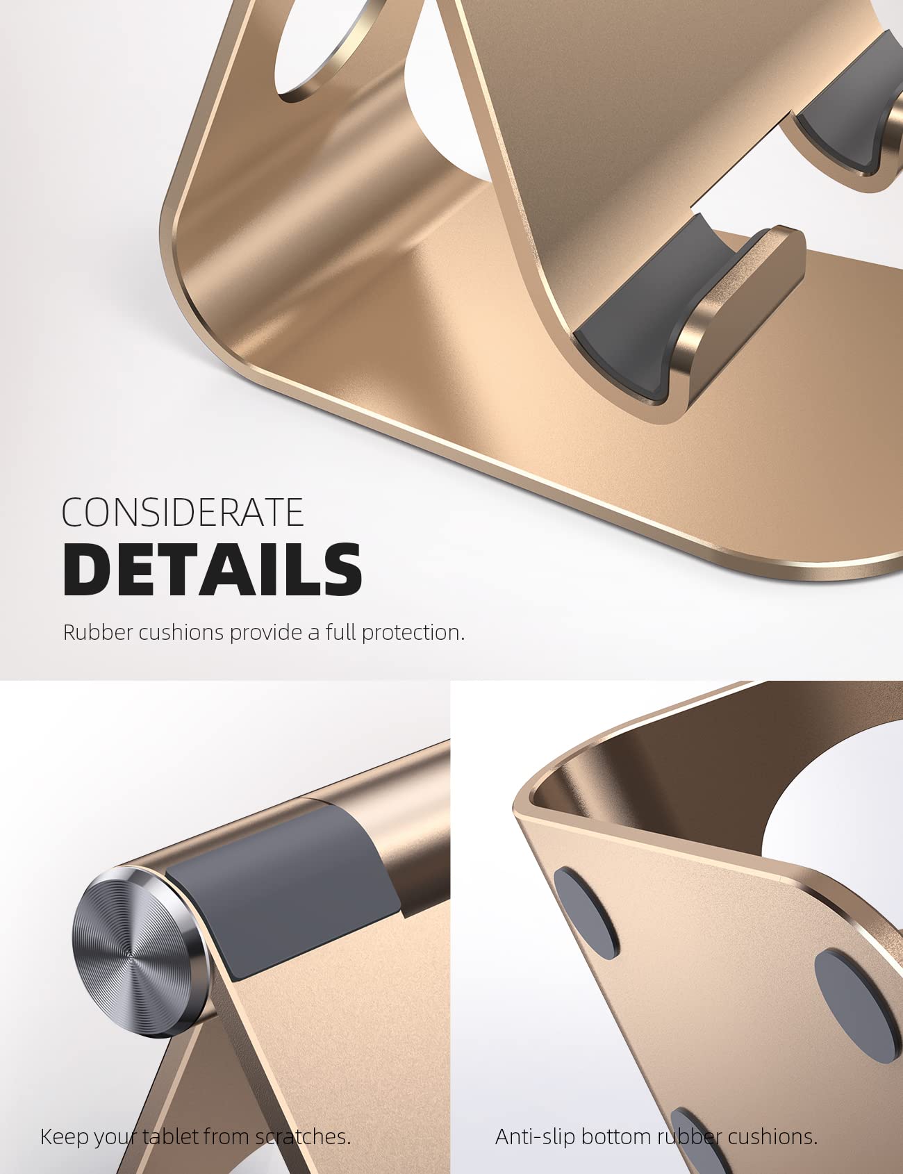 Foto 7 pulgar | Soporte Para Tableta Lamicall, Soporte De Escritorio Ajustable, Dorado - Venta Internacional.