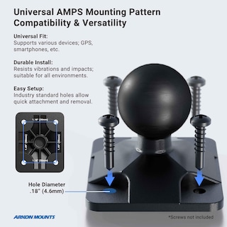 Foto 7 | Soporte Para Tableta Arkon Heavy Drill Base Para Ipad Y Samsung - Venta Internacional.