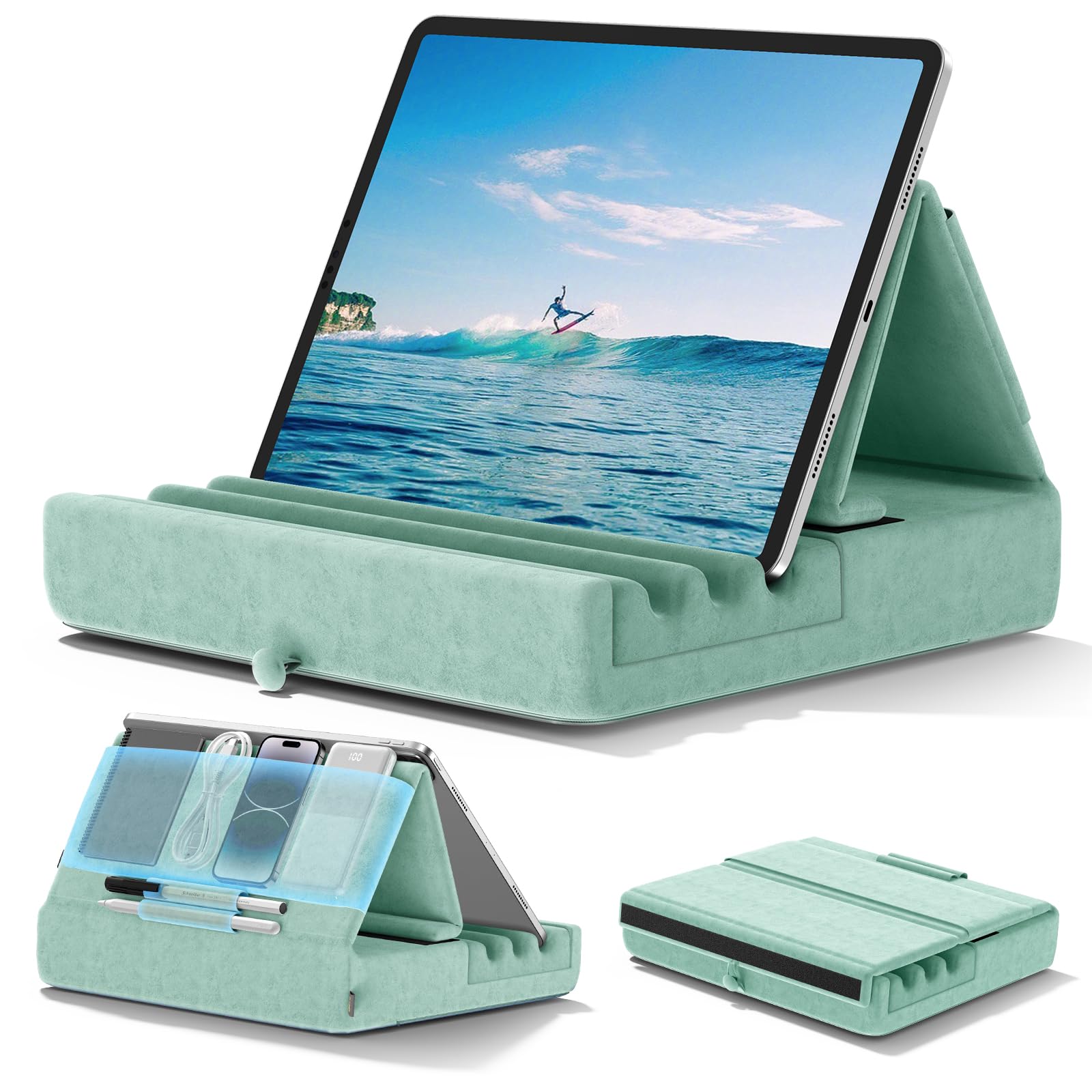 Foto 2 pulgar | Soporte De Almohada Para Tableta Kdd Plegable Para Ipad, Para Regazo, Cama Y Escritorio - Venta Internacional.
