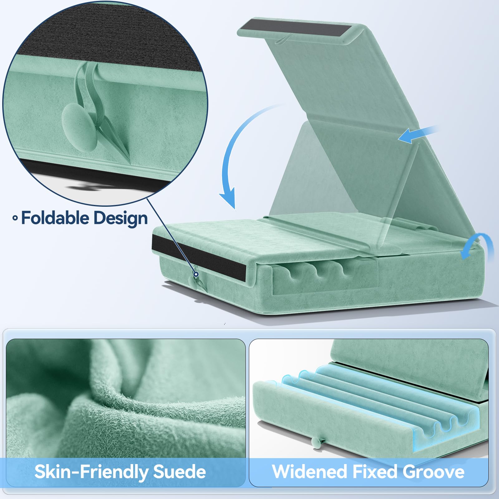Foto 6 pulgar | Soporte De Almohada Para Tableta Kdd Plegable Para Ipad, Para Regazo, Cama Y Escritorio - Venta Internacional.